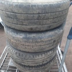 5 Roues Complètes Peugeot Boxer Référence : 215 /70R15c Année : 2010